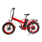 전기 자전거 48v 500w 36V 350W를 폴딩시키는 후면 모터 붓을 쓸 필요가 없는 48v 전기 자전거